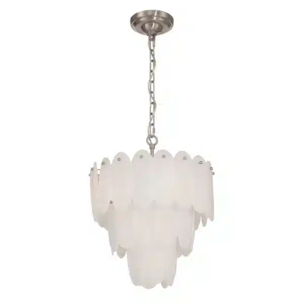 SUSPENDU 5-L SATIN NICKEL- SERENA AC12260SN