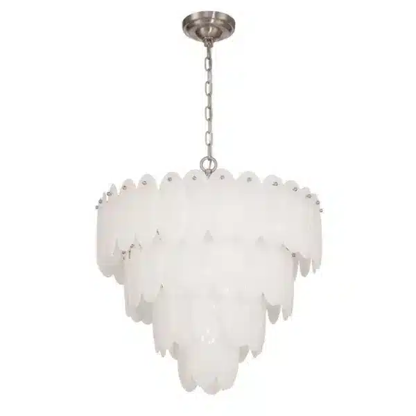 SUSPENDU 13-L SATIN NICKEL- SERENA AC11261SN