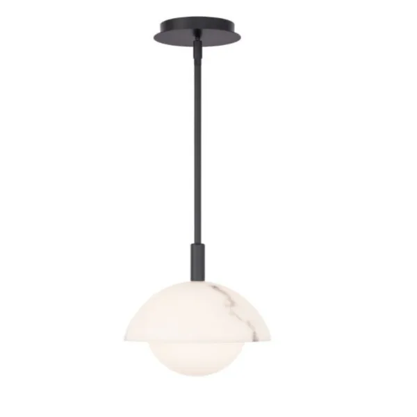 SUSPENDU SIMPLE DEL NOIR- MOONSTONE PD43310-BK