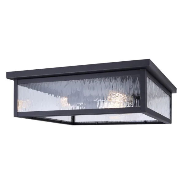 PLAFONNIER EXTÉRIEUR NOIR- SHANA IOL709BK