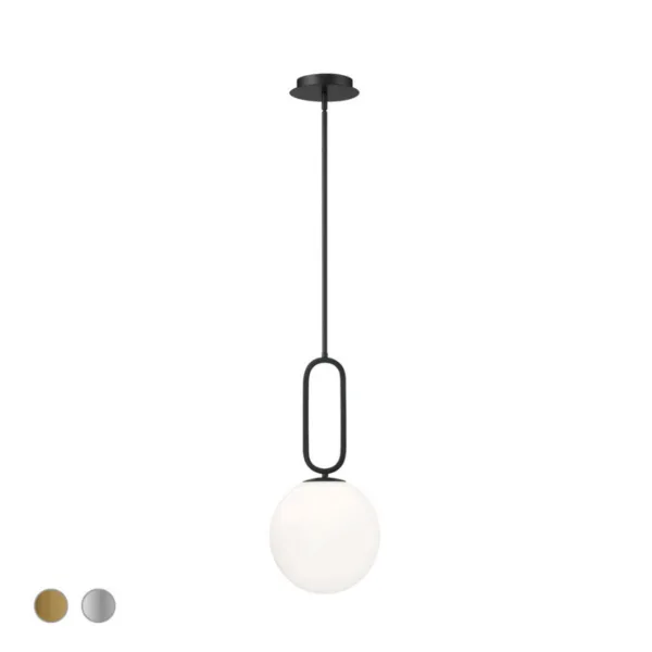 BLACK SINGLE PENDANT- PROSPECT 37231-019