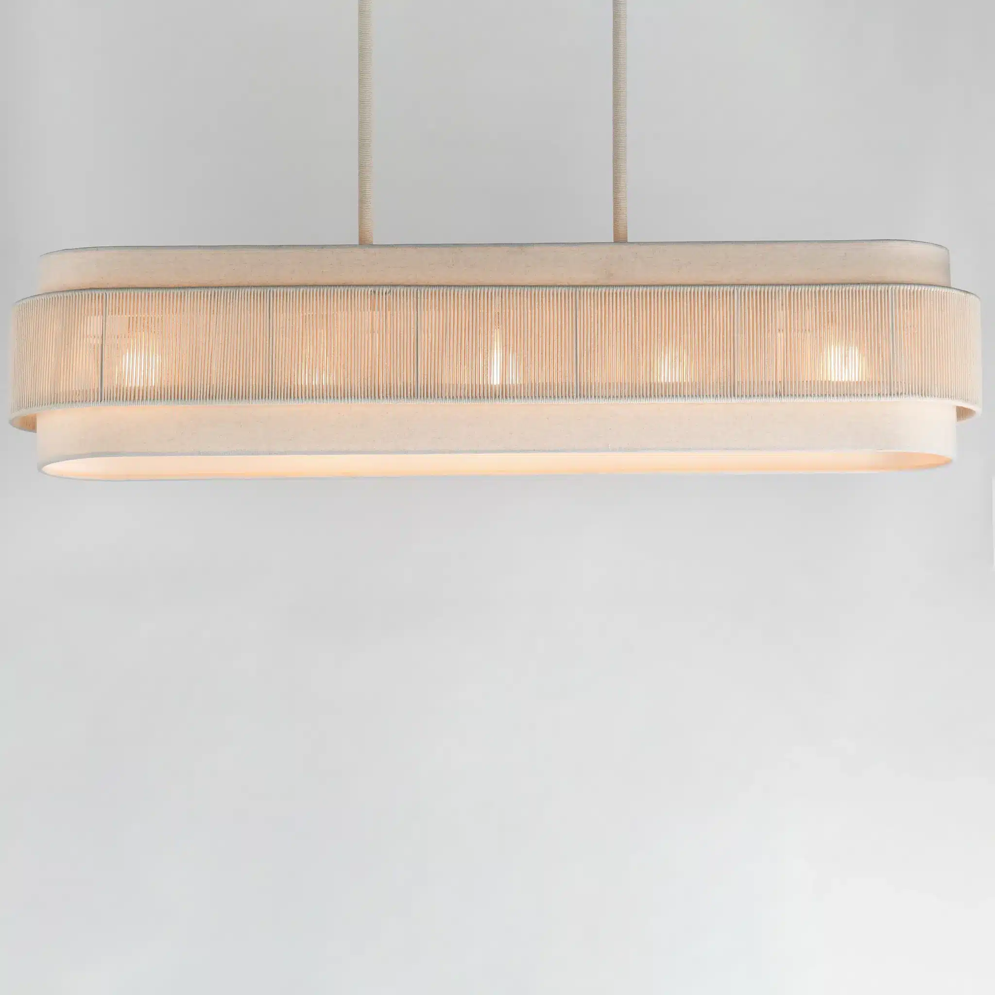 BRASS 5-L LINEAR PENDANT- SEACLIFF 12815OFNAB - Image 2