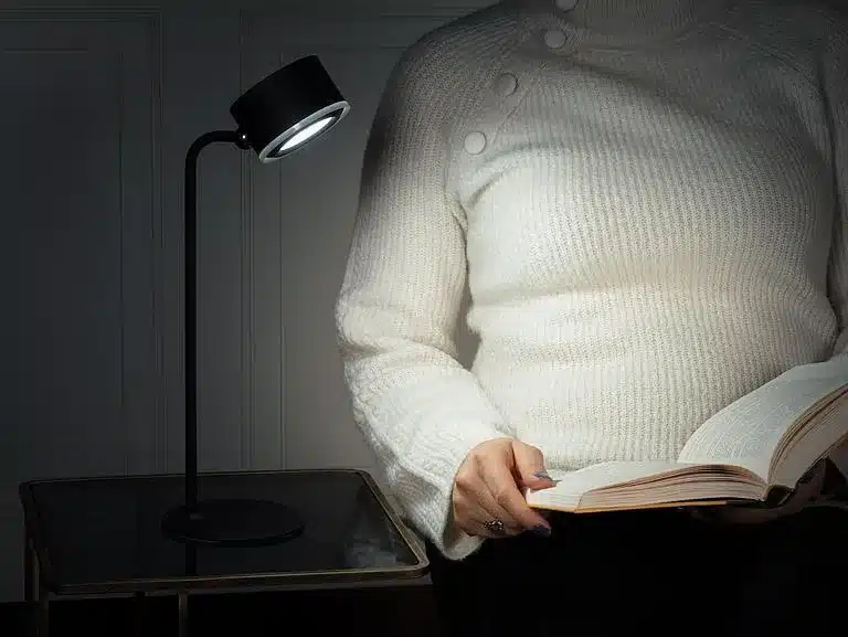 LAMPE DE TABLE RECHARGEABLE NOIR- 27-POPLITE-03-BLK - Image 2