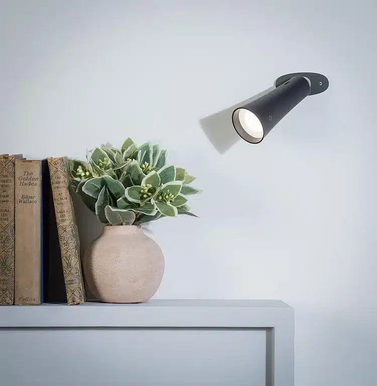 LAMPE DE TABLE RECHARGEABLE NOIR- 27-POPLITE-04-BLK - Image 2