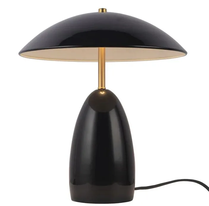 BLACK LED TABLE LAMP- POPPY TL437012GBK - Image 4