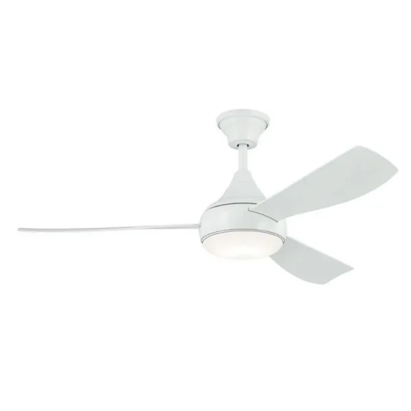 WHITE 54“ CEILING FAN- AMPLE 310354WH
