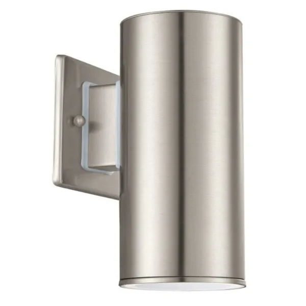 <br>NICKEL CYLINDER OUTDOOR WALL LIGHT- ASCOLI 1 200028A