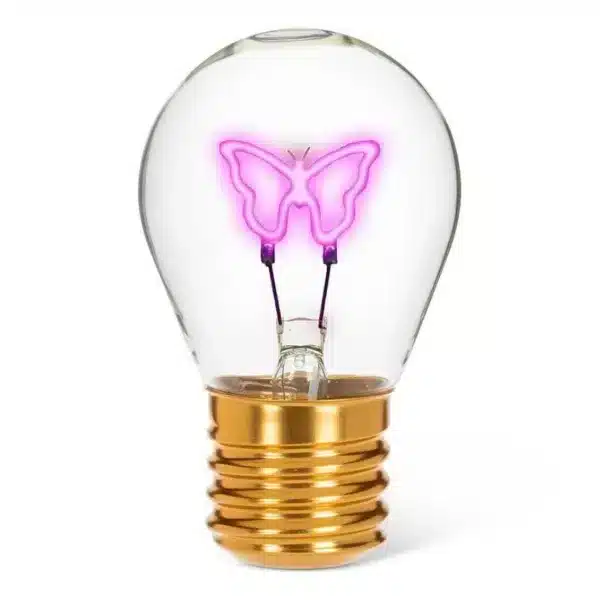AMPOULE DÉCO RECHARGEABLE PAPILLON 27-VOLT-06