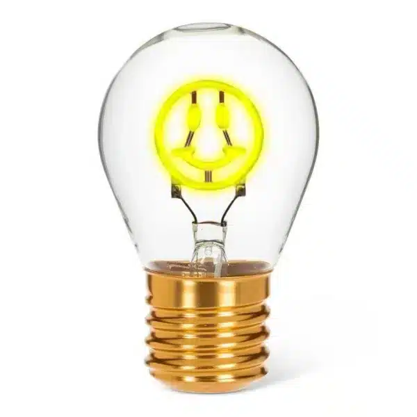 AMPOULE DÉCO RECHARGEABLE SMILEY- 27-VOLT-13