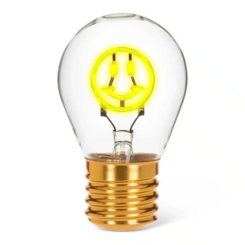 AMPOULE DÉCO RECHARGEABLE SMILEY- 27-VOLT-13