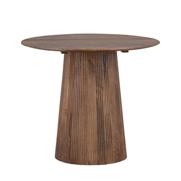 TABLE D'APPOINT BOIS BRUN - MADHY SC-108