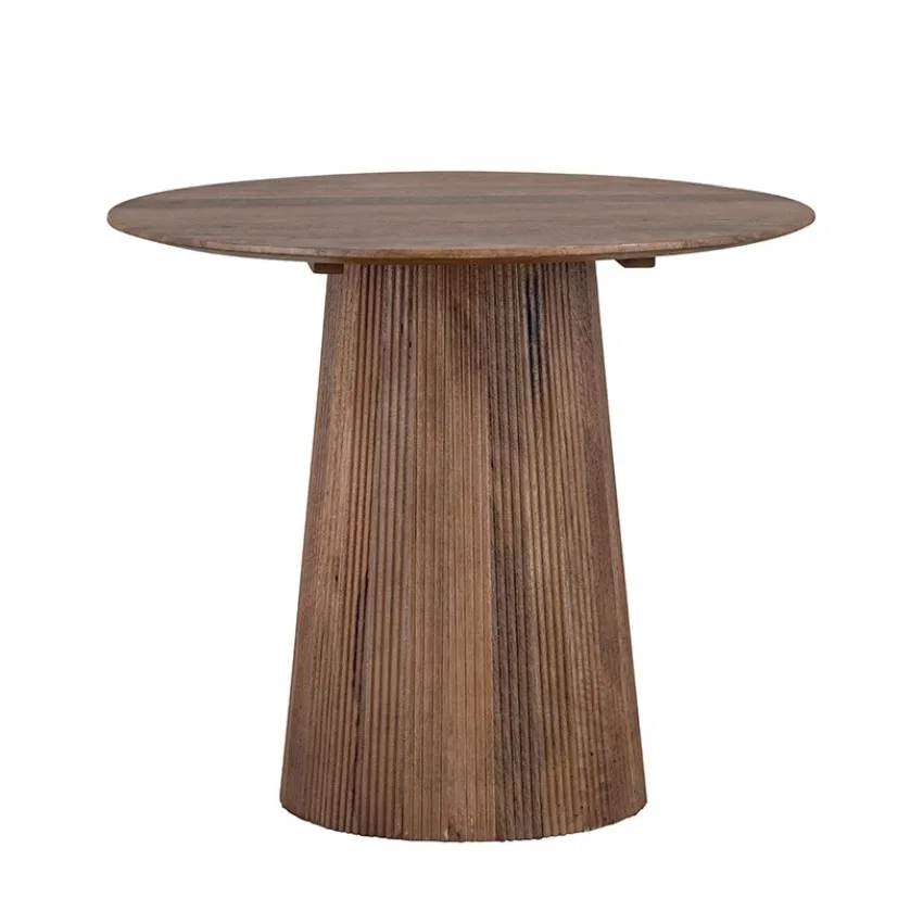 TABLE D'APPOINT BOIS BRUN - MADHY SC-108
