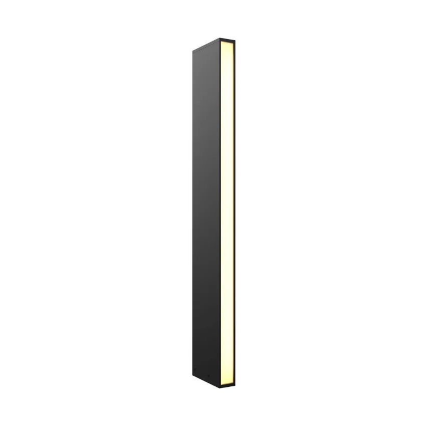 BOLLARD EXTÉRIEUR 30" NOIR DEL - COLUMN LRB20-CC