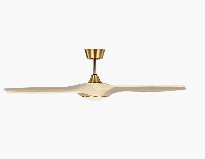 VENTILATEUR 52'' LAITON CHENE BLANC- SELEN 3SLNSM52BBSWWOD - Image 5