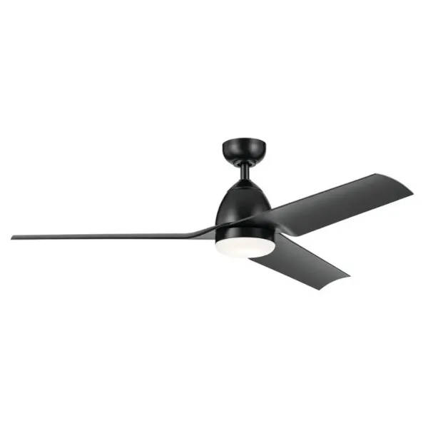 SATIN BLACK 54" CEILING FAN - FIT 310254SBK