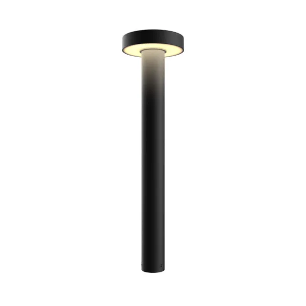 BOLLARD 20" DEL NOIR- FLUX LPP20-CC-BK