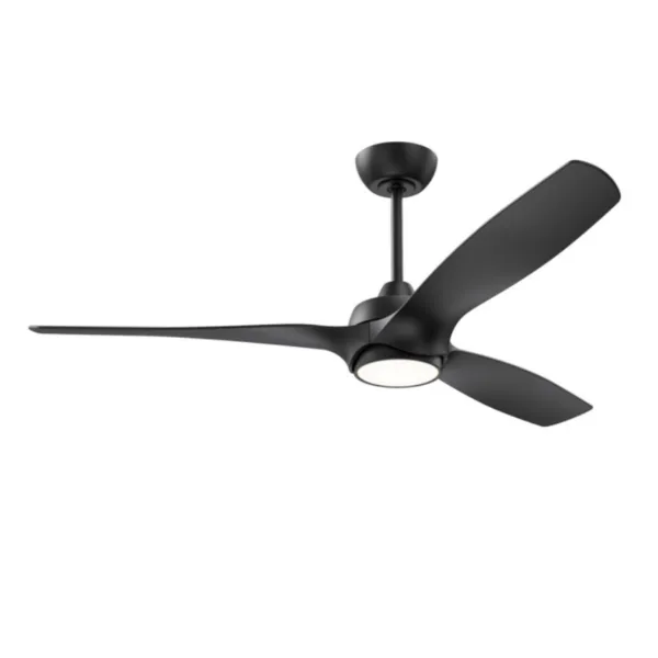 BLACK 52" CEILING FAN - AQUILO AC41252-BLK