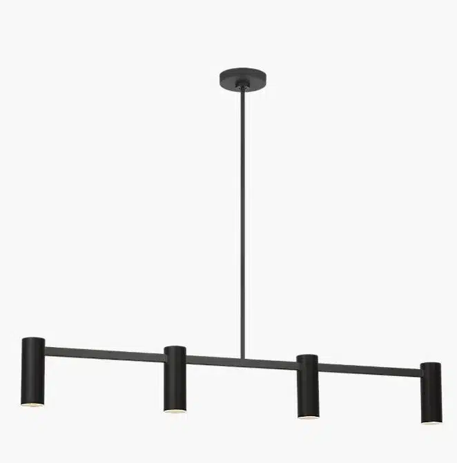 SUSPENDU LINÉAIRE 4-L NOIR- ZENTRO GLC2074MBK - Image 2