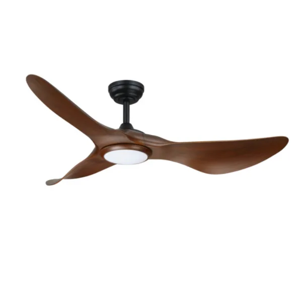 BLACK AND WALNUT 52" CEILING FAN - TEMPEST AC40952-BLK-DW