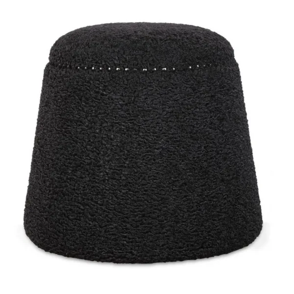 BLACK OTTOMAN- GUMDROP 23575