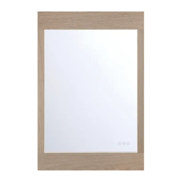 MIROIR CARRÉ BOIS- MOGANO 48509-028