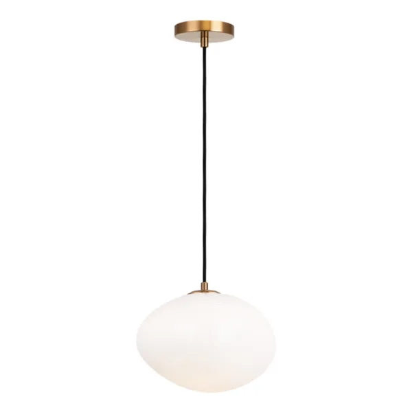 SUSPENDU NOIR ET LAITON- MELOTTE C63611AGOP