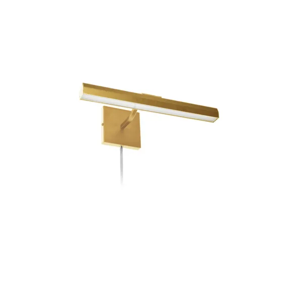 LAMPE TABLEAU DEL LAITON- LEONARDO PIC222-16LED-AGB