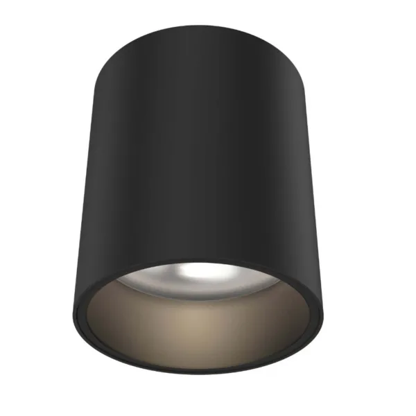 PLAFONNIER CYLINDRE DEL NOIR- FOCUS CYL06-CC-V-BK