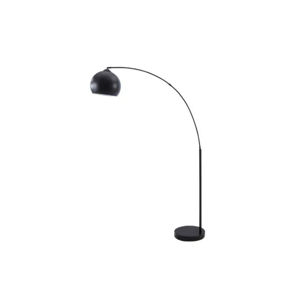 LAMPE SUR PIED ARC NOIR - I9634
