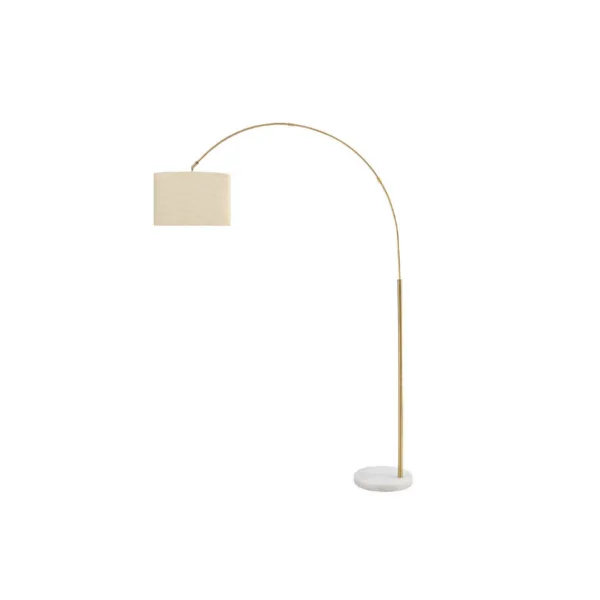 LAMPE SUR PIED ARC LAITON - I 9640
