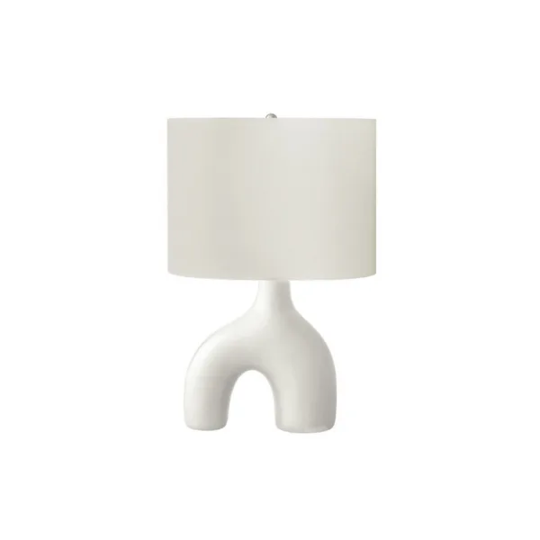 LAMPE DE TABLE BLANCHE- I 9665