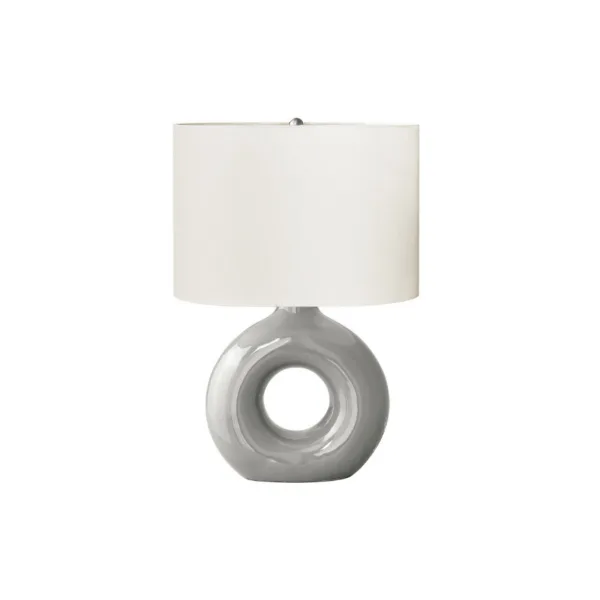 LAMPE DE TABLE GRISE - I 9668