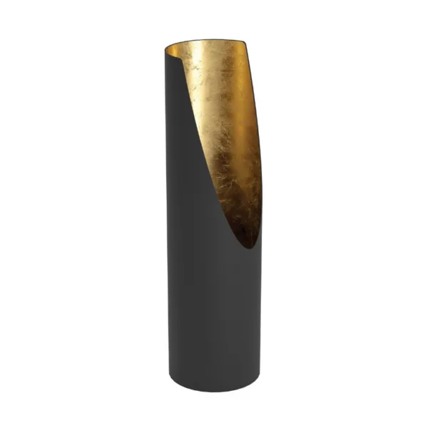 LAMPE DE TABLE NOIR ET OR- PREBONE 390266A