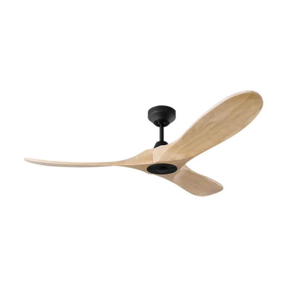 BLACK AND HONEY 52" CEILING FAN - MAVERICK 3MAVSM52MBKNH