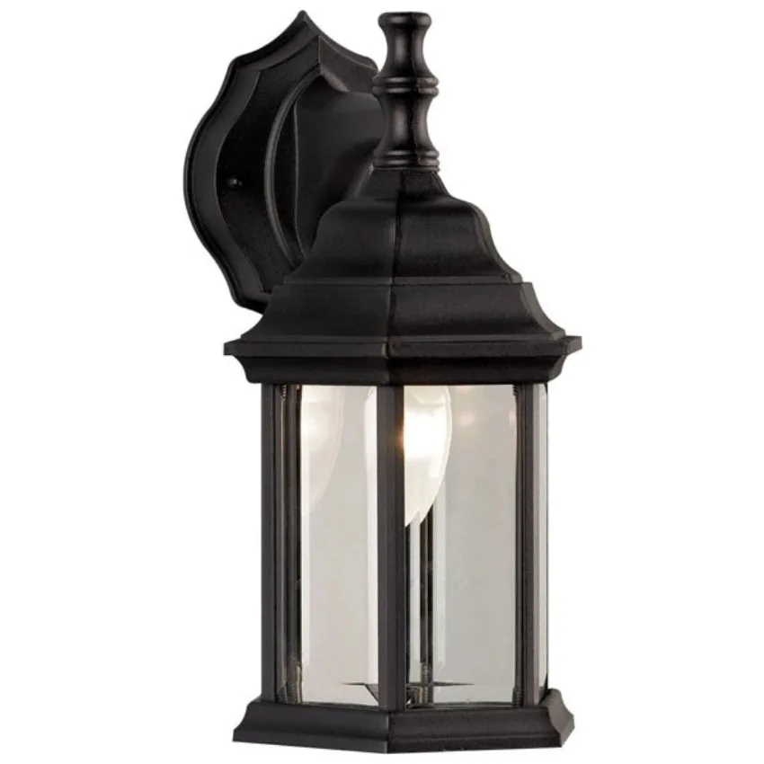 BLACK OUTDOOR WALL LIGHT - IOL410