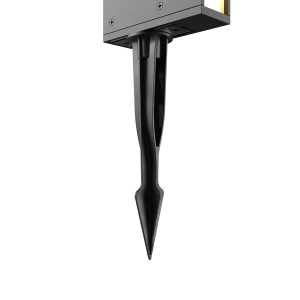 BOLLARD EXTÉRIEUR 20" NOIR DEL - COLUMN LRB20-CC - Image 2