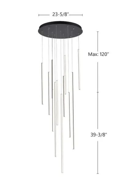 SUSPENDU 12-L MULTIPORT BLANC- CHUTE MP14924-WH - Image 2