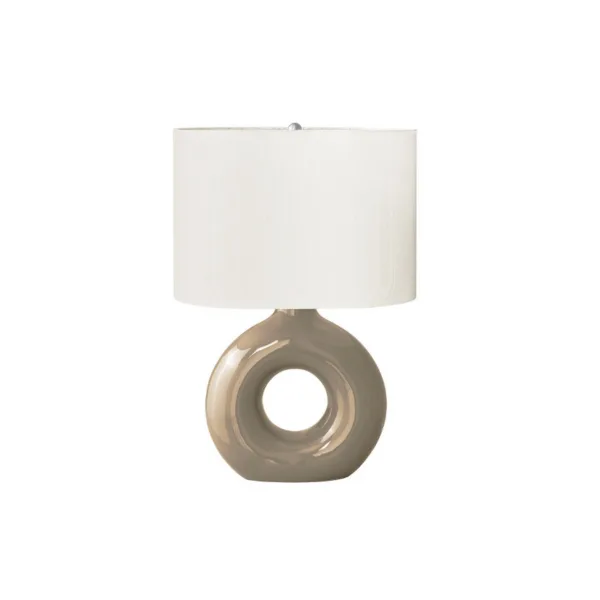 LAMPE DE TABLE BRUNE- I 9669