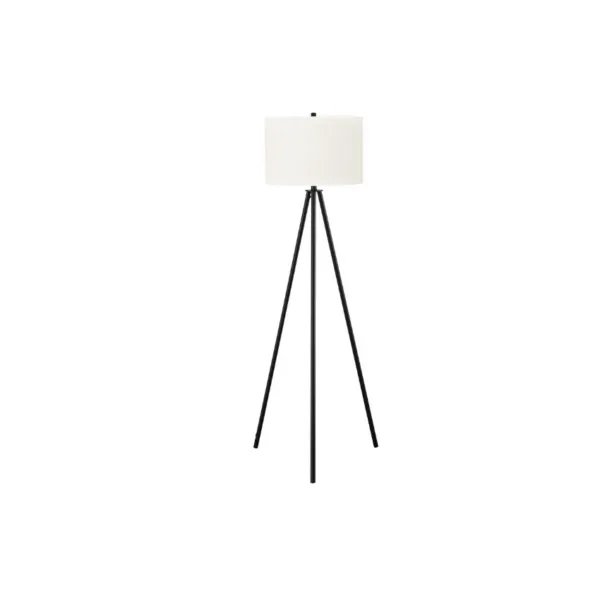 LAMPE SUR PIED TREPIED NOIR- I 9735