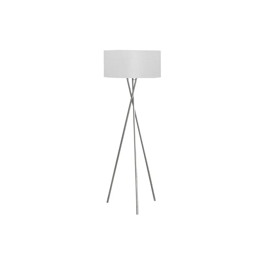 LAMPE SUR PIED TREPIED NICKEL- I 9757