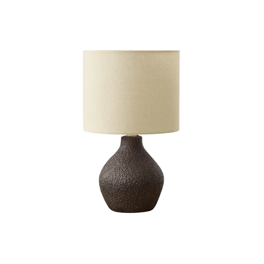 LAMPE DE TABLE BRUNE- I 9772