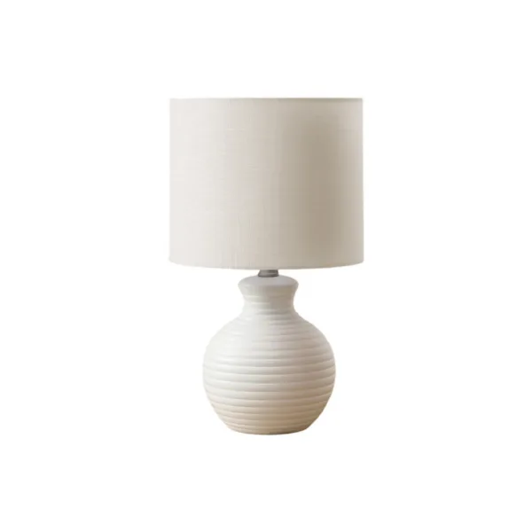 LAMPE DE TABLE BLANCHE- I 9777