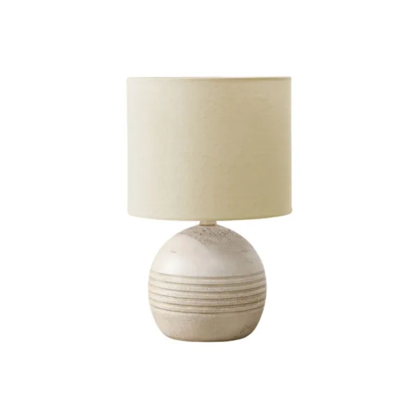 LAMPE DE TABLE IVOIRE- I 9791
