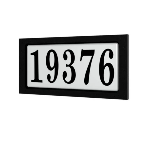 PLAQUE D'ADRESSE NOIR- TAMPA 1733-01