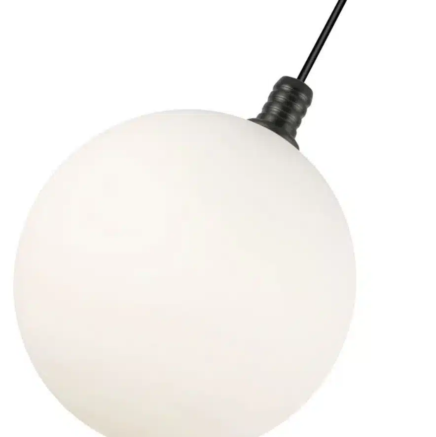 BLACK SINGLE PENDANT- BOLLA PD3106-BK-OP - Image 2