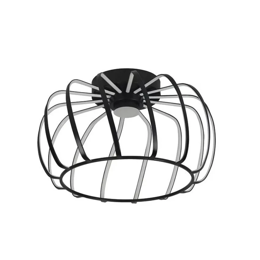 PLAFONNIER DEL NOIR- CONTORTO CN9470-BK
