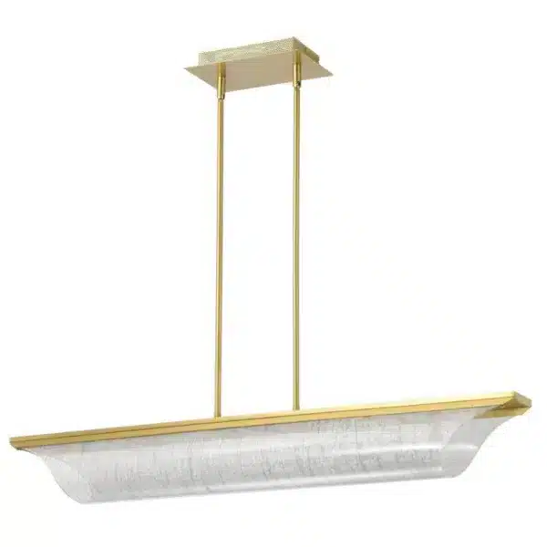 SUSPENDU LINEAIRE LAITON VINTAGE IDRIS 62-2411