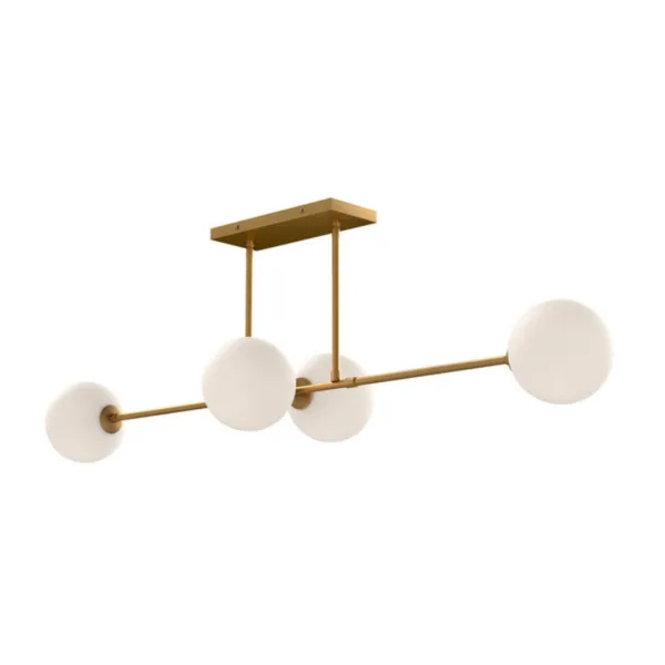 SUSPENDU LINÉAIRE 4-L LAITON- CASSIA LP549448AGOP
