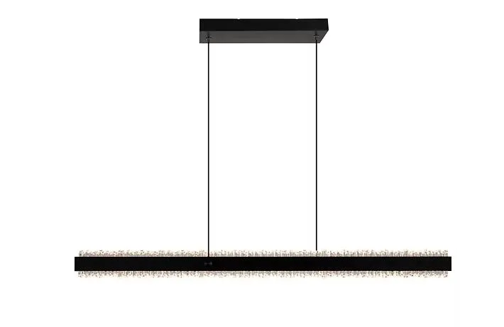 SUSPENDU LINÉAIRE DEL NOIR- GLASA CN2812-BK - Image 3