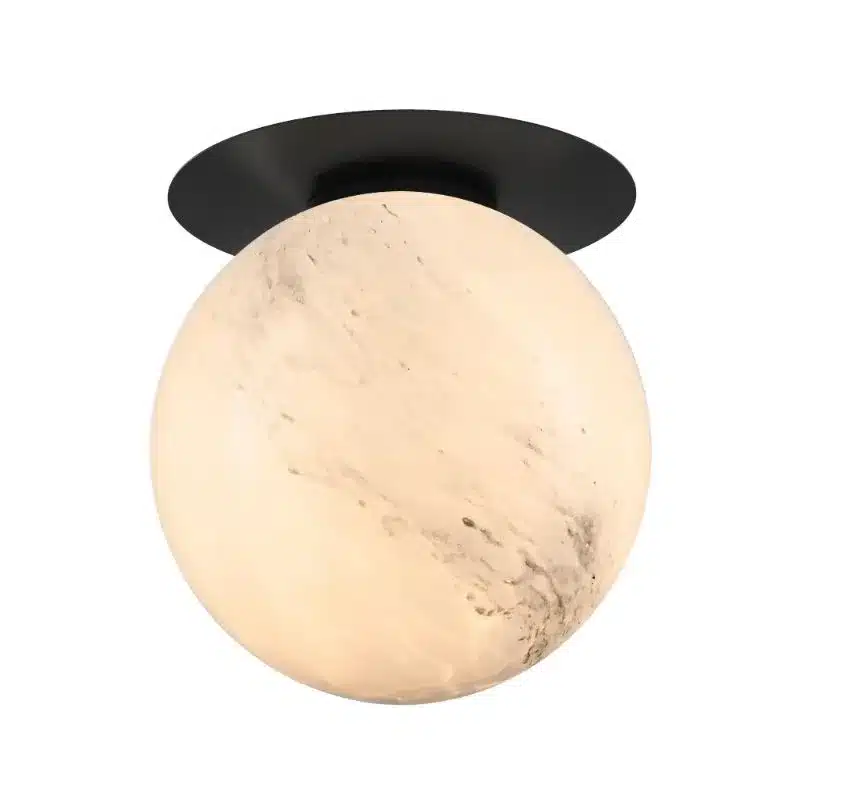 PLAFONNIER SIMPLE NOIR- MACE DVP45332EB-PG